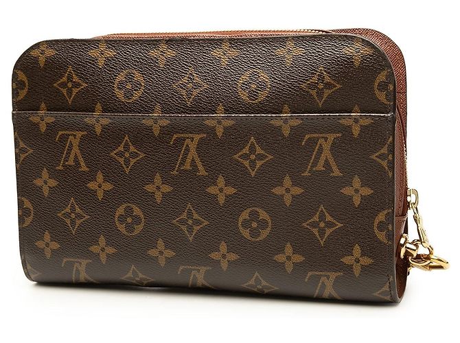 Louis Vuitton Monogram Orsay Clutch Bag Braun - Ansicht 2