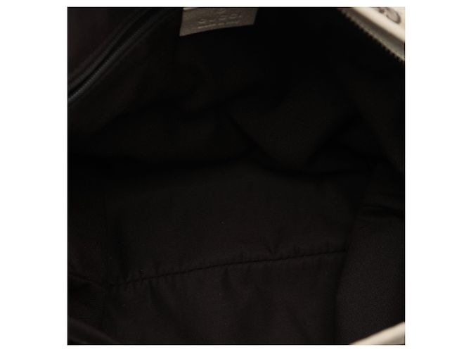 Borsa a tracolla Gucci GG Canvas Abbey D Ring bianca Bianco - vista 4