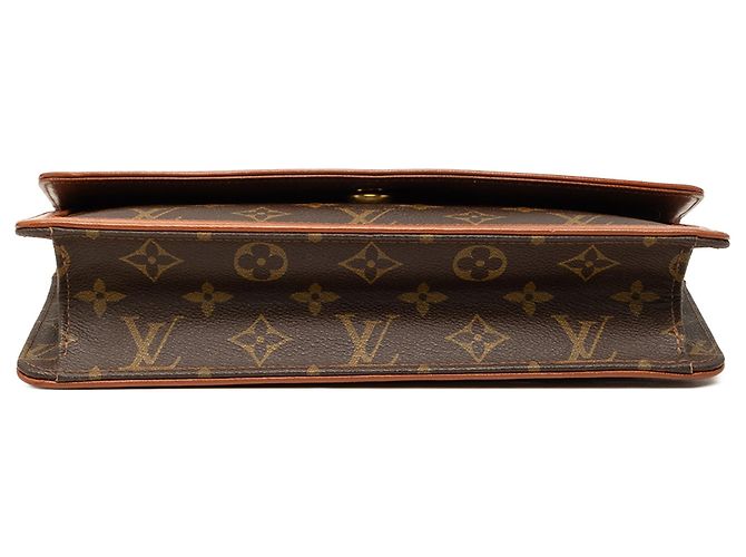 Borsa a pochette Louis Vuitton Monogram Pochette Dame PM Marrone - vista 3