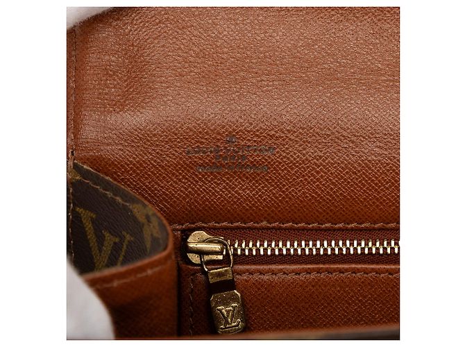 Borsa a pochette Louis Vuitton Monogram Pochette Dame PM Marrone - vista 5