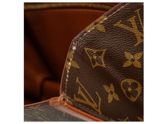 Borsa a pochette Louis Vuitton Monogram Pochette Dame PM Marrone - vista 6
