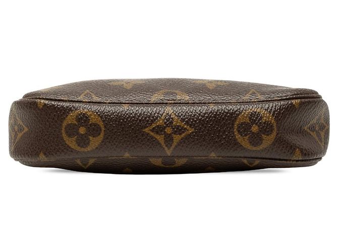 Borsa Louis Vuitton Monogram Mini Pochette Accessoires Marrone - vista 3