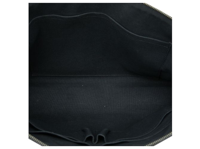 Borsa Business Louis Vuitton Damier Graphite Porte Documents Jour Nera Nero - vista 4