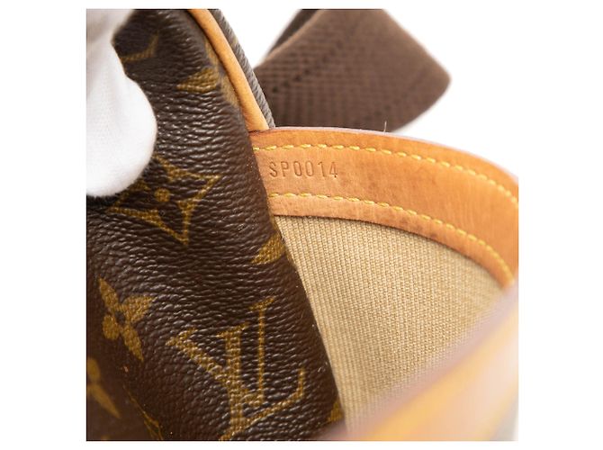 Bolsa Tiracolo Louis Vuitton Monogram Reporter PM Castanha Marrom - vista 6