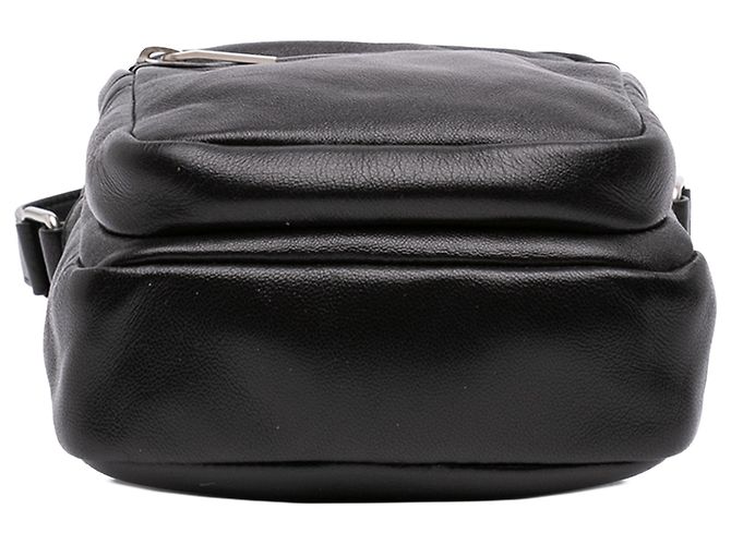 Borsa a tracolla Sid Saint Laurent in pelle nera Nero - vista 3