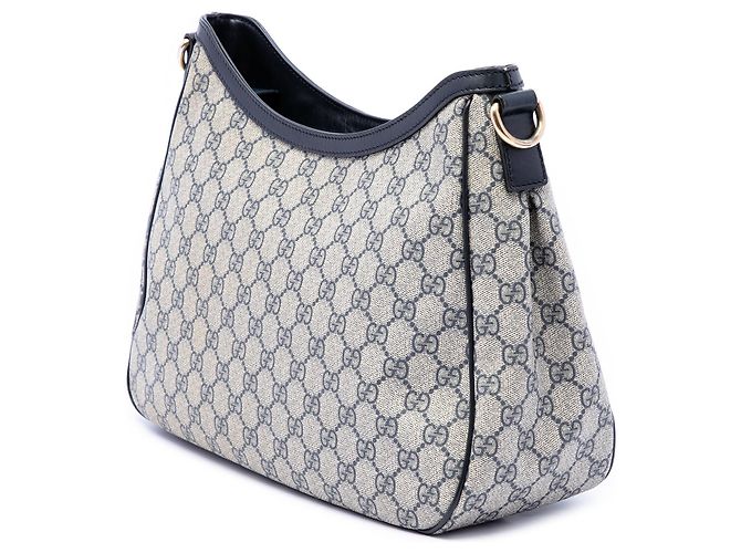 Borsa a tracolla Gucci GG Supreme Web Beige - vista 2