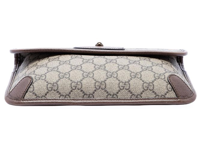Beige Gucci GG Supreme Web Neo Vintage Gürteltasche - Ansicht 3