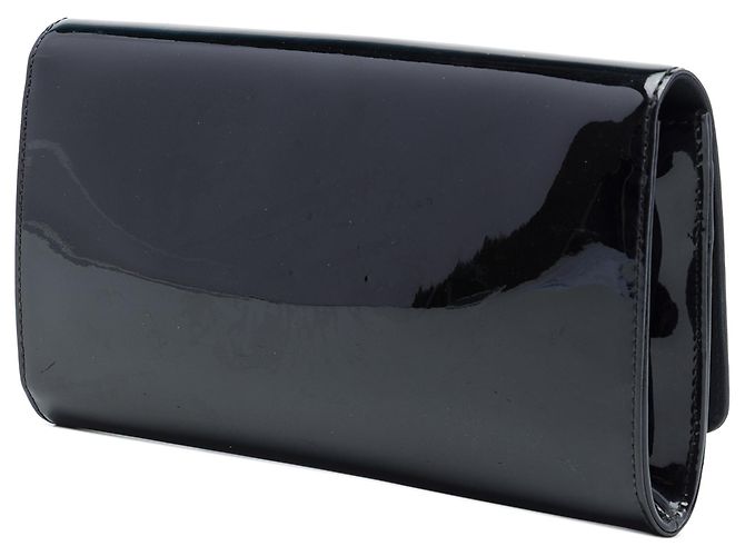 Clutch Louis Vuitton Vernis Louise Nera Nero - vista 2