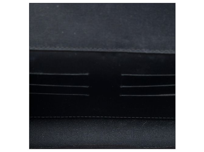 Clutch Louis Vuitton Vernis Louise Nera Nero - vista 4