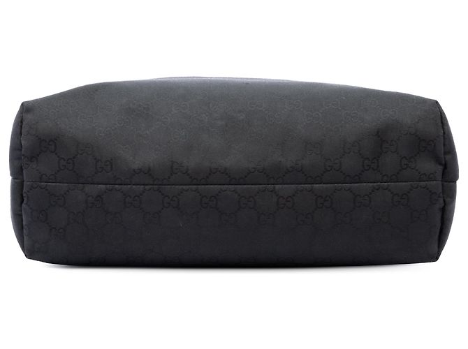 Borsa a tracolla Gucci GG in nylon nero - vista 3