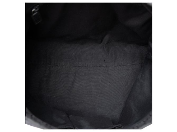 Borsa a tracolla Gucci GG in nylon nero - vista 4