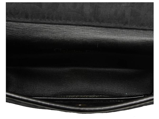Diorissimo Trotter Canvas Umhängetasche mit Klappe in Schwarz von Dior - Ansicht 4