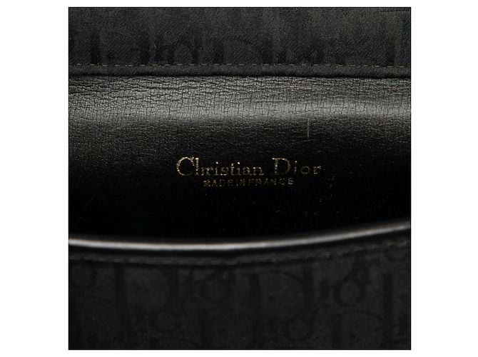 Diorissimo Trotter Canvas Umhängetasche mit Klappe in Schwarz von Dior - Ansicht 5