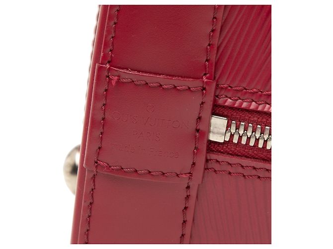 Bolsa Louis Vuitton Epi Alma PM vermelha Vermelho - vista 5