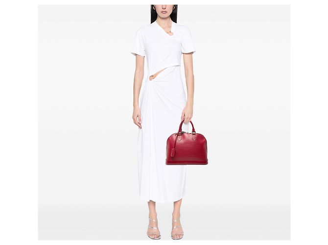 Bolsa Louis Vuitton Epi Alma PM vermelha Vermelho - vista 6