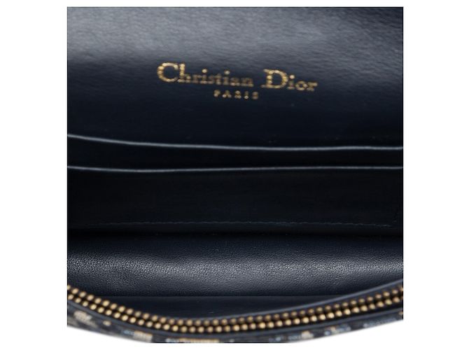 Dior Oblique Canvas Saddle Gürteltasche in Blau - Ansicht 4