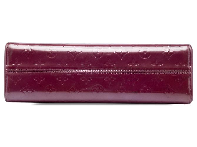 Borsa Satchel Louis Vuitton Monogram Vernis Roxbury Drive Purple Porpora - vista 3