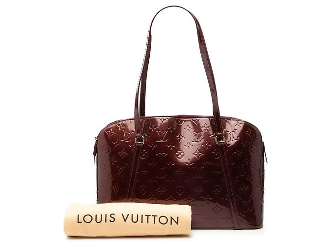 Borsa a tracolla Louis Vuitton Monogram Vernis Avalon Purple Porpora - vista 7