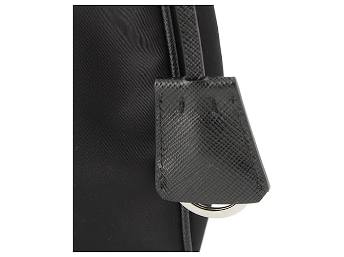 Saffiano Borsa a tracolla Prada Re Nylon Re Edition 2005 Nera Nero - vista 11