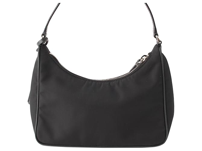Saffiano Borsa a tracolla Prada Re Nylon Re Edition 2005 Nera Nero - vista 2