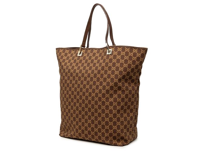 Tote Gucci GG Canvas marrone - vista 2