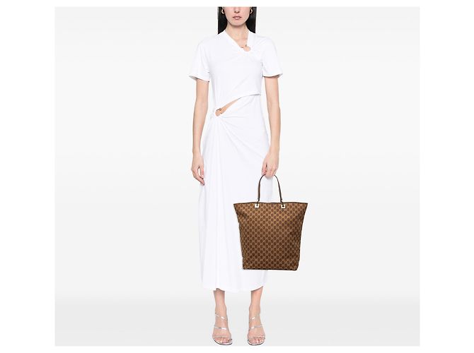 Tote Gucci GG Canvas marrone - vista 7
