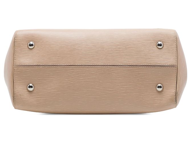Borsa Louis Vuitton Epi Marly MM Beige - vista 3