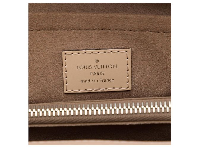 Borsa Louis Vuitton Epi Marly MM Beige - vista 5