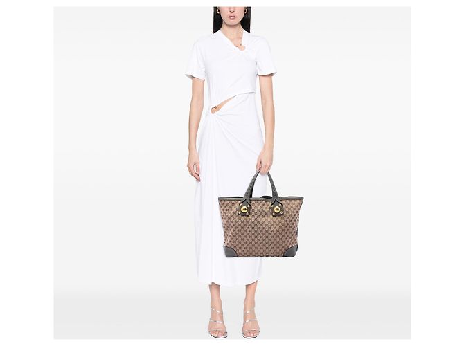 Tote Gucci GG Canvas Sunset Beige - vista 6