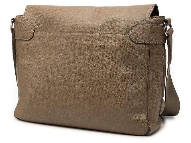 Borsa a tracolla Louis Vuitton Taiga Roman MM Marrone - vista 2