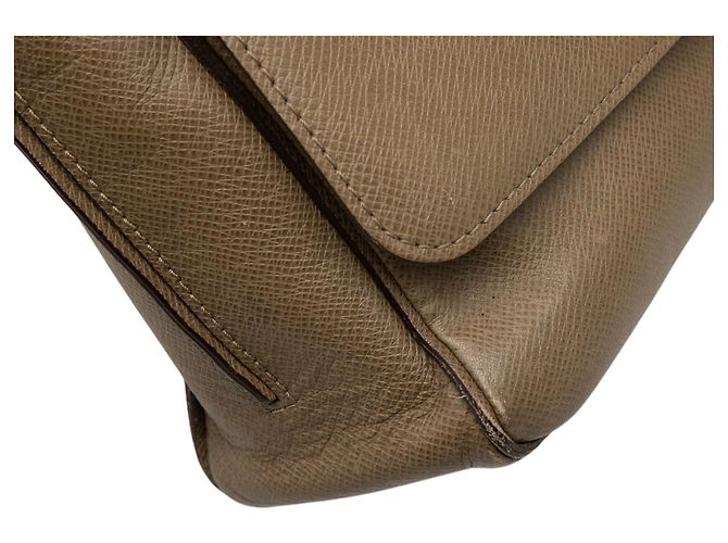 Borsa a tracolla Louis Vuitton Taiga Roman MM Marrone - vista 7