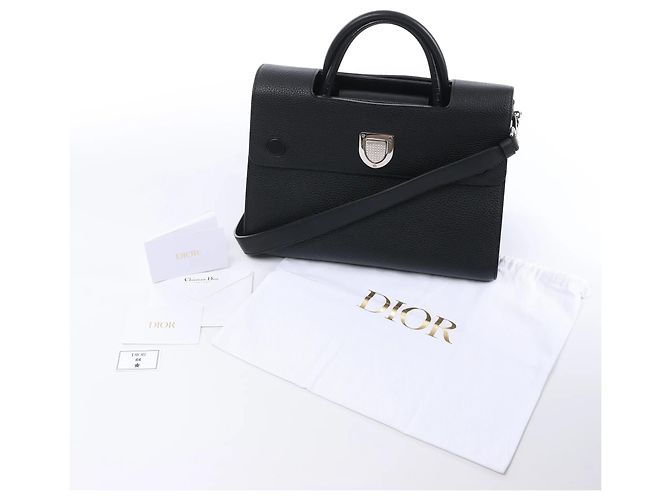 Borsa 2Way Dior Diorever in pelle Nero - vista 15