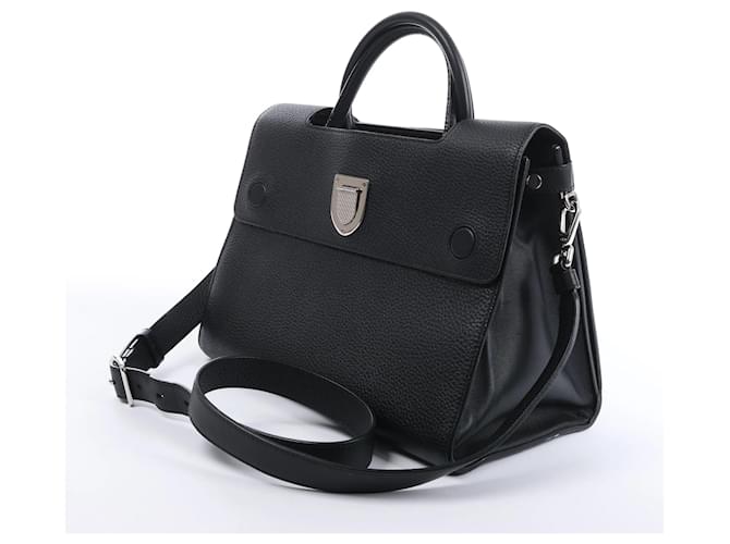 Borsa 2Way Dior Diorever in pelle Nero - vista 2