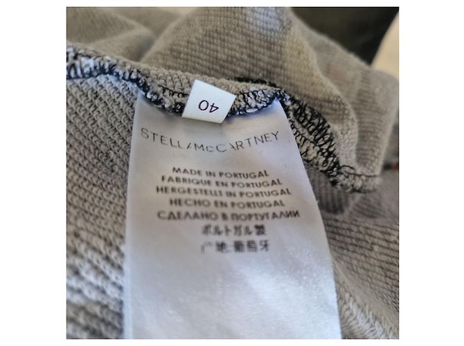 Stella Mc Cartney Stella McCartney Sweatshirt mit Grafikprint Mehrfarben Anthrazitgrau - Ansicht 7