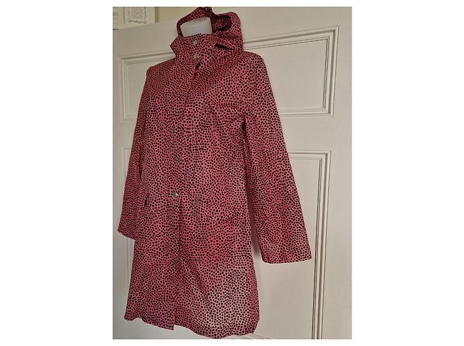 Marimekko Mika Piirainen Impermeabile a pois Rosa e Nero - vista 3