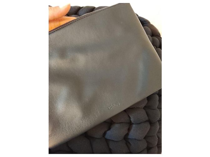 Bolso Hobo Chloé Marcie Large Azul - vista 7