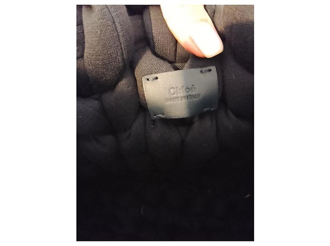 Bolso Hobo Chloé Marcie Large Azul - vista 8