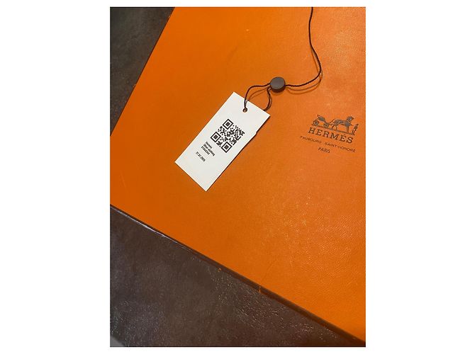 Hermès Angora-Schal Blau - Ansicht 10