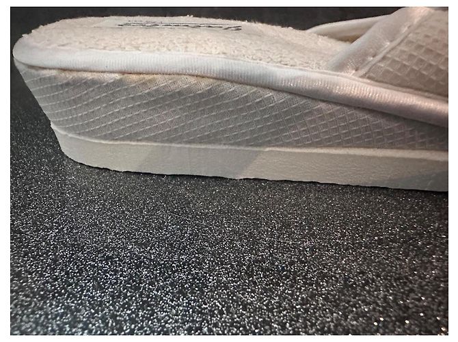 Autre Marque Mules Jaimies in cotone bianco Bianco sporco - vista 5