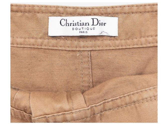Minifalda cargo militar ‘Rasta’ Dior by Galliano SS05 Beige - vista 4