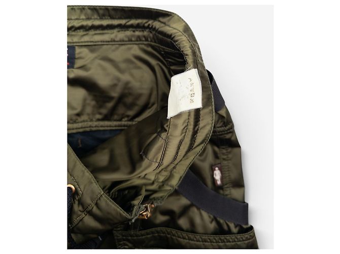 Falda Cargo Parachute Bondage Jean Paul Gaultier AW03 Verde - vista 7
