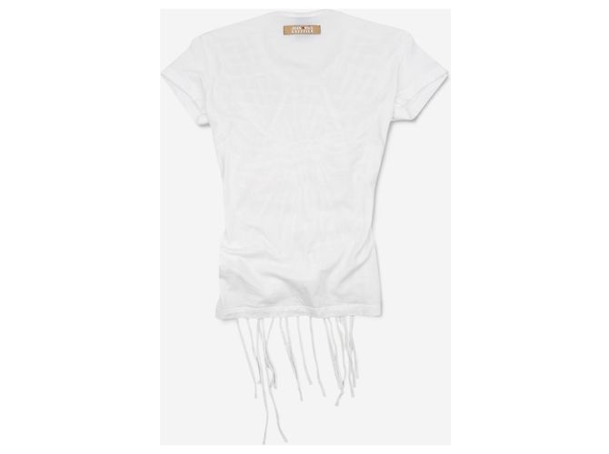 Jean Paul Gaultier Spiderweb Bondage Macramé T-Shirt aus den 1990ern - Ansicht 2