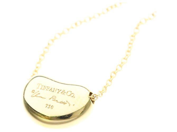 Tiffany & Co Collana Tiffany Bean in oro giallo (18K) D'oro - vista 7