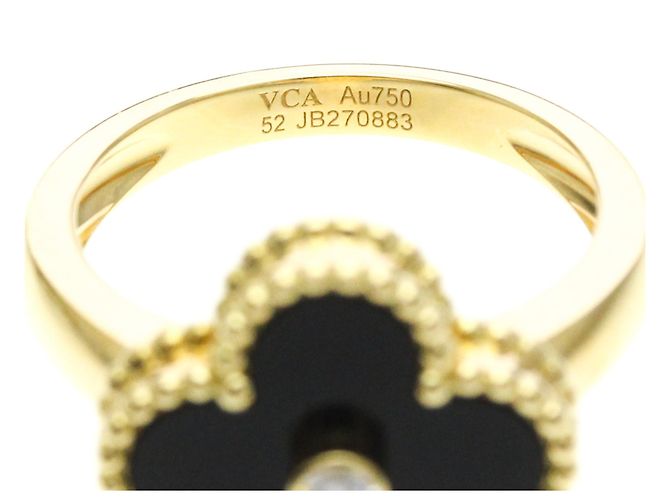 Anello Vintage Alhambra Van Cleef & Arpels - vista 5
