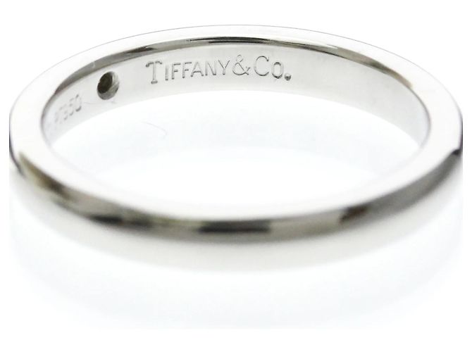 Tiffany & Co Tiffany Stacking Band Ring mit Diamant Silber - Ansicht 6