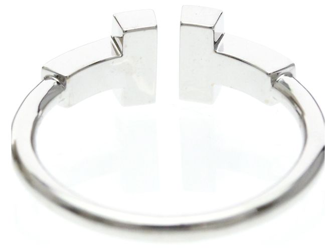 Tiffany & Co Anello Tiffany T-wire in diamanti e oro bianco Argento - vista 7