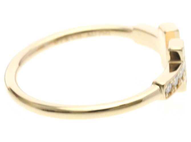 Tiffany & Co Anello Tiffany T-wire in Oro Rosa con Diamanti D'oro - vista 4