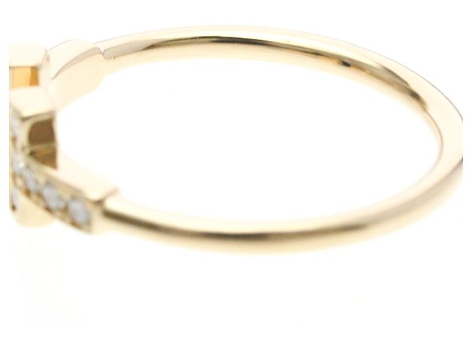 Tiffany & Co Anello Tiffany T-wire in Oro Rosa con Diamanti D'oro - vista 6