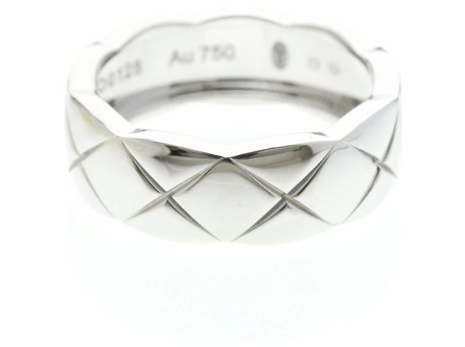 Chanel Coco Crush Ring Medium Modell in 18K Weißgold Silber - Ansicht 4