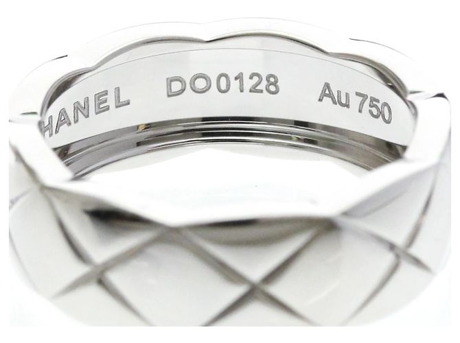 Chanel Coco Crush Ring Medium Modell in 18K Weißgold Silber - Ansicht 6